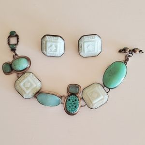 AKR Bracelet and Earrings